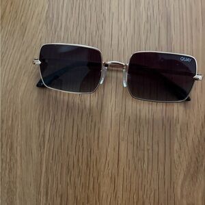 Quay Australia Gold and Black Sunglasses
